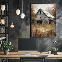 Rustic Abandonment Poster