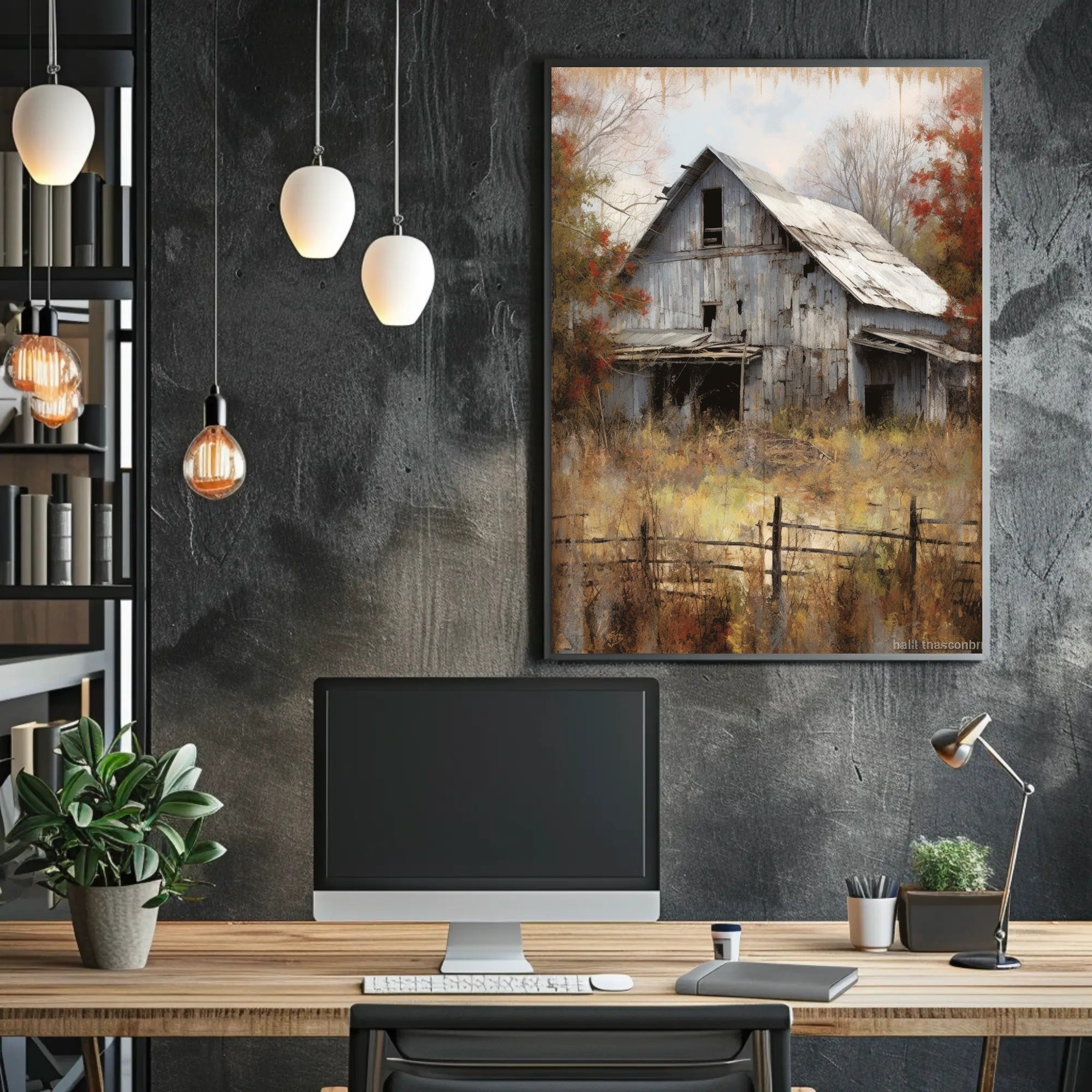 Rustic Abandonment Poster