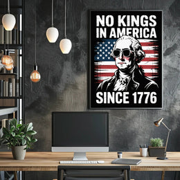 American Independence Founding Father Vintage Historical or Presidential Poster