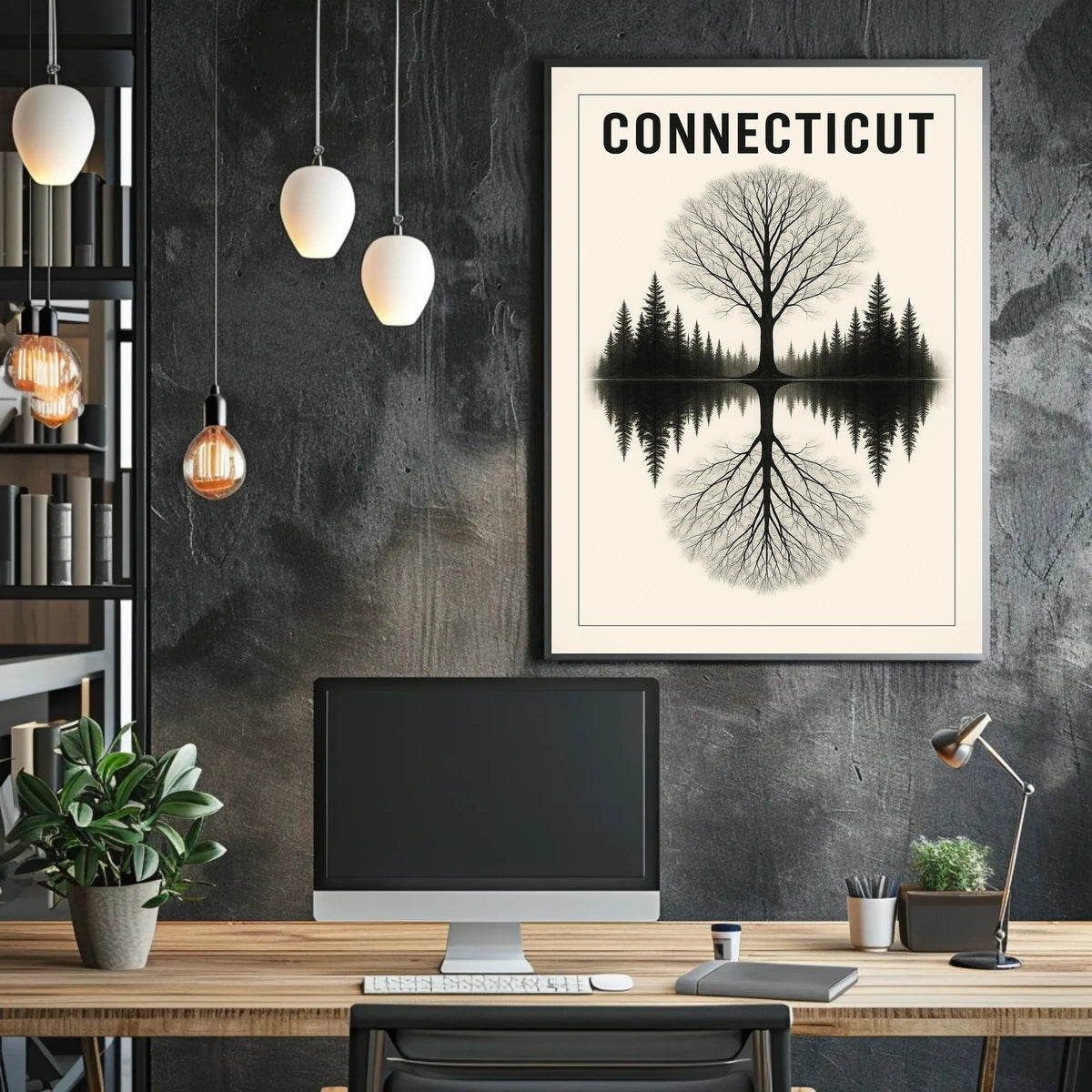 Connecticut Reflections Poster