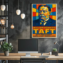 William Howard Taft 27Th President Poster