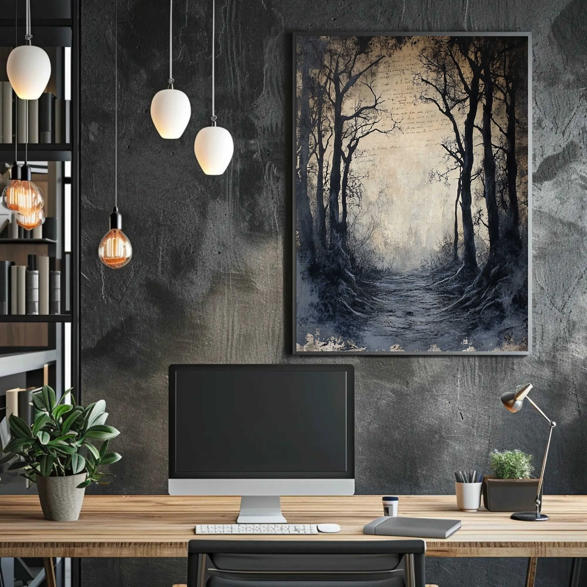 Enchanted Forest Path Poster