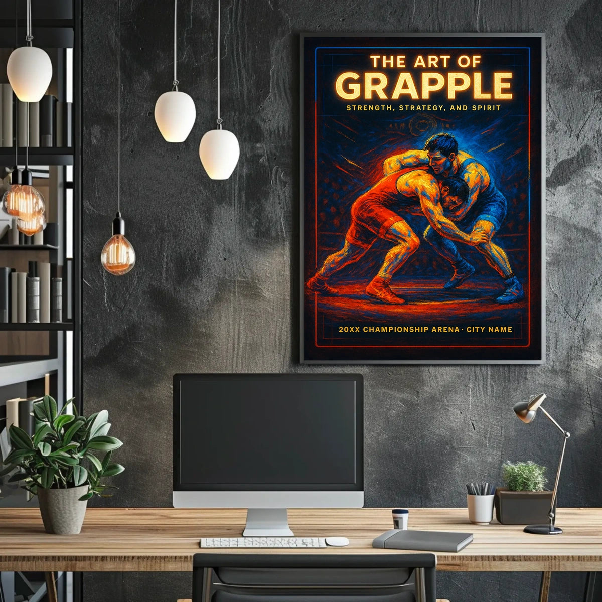 The Art Of Grapple Poster