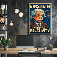 Einstein Theory Of Relativity Poster