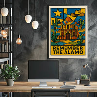 Remember The Alamo Poster