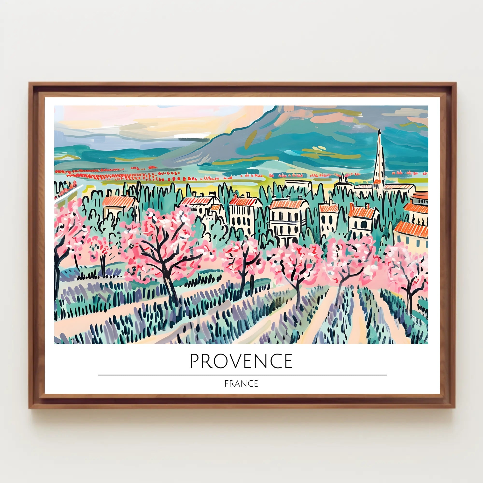 Scenic Provence Poster PosterGoat