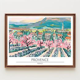 Scenic Provence Poster PosterGoat