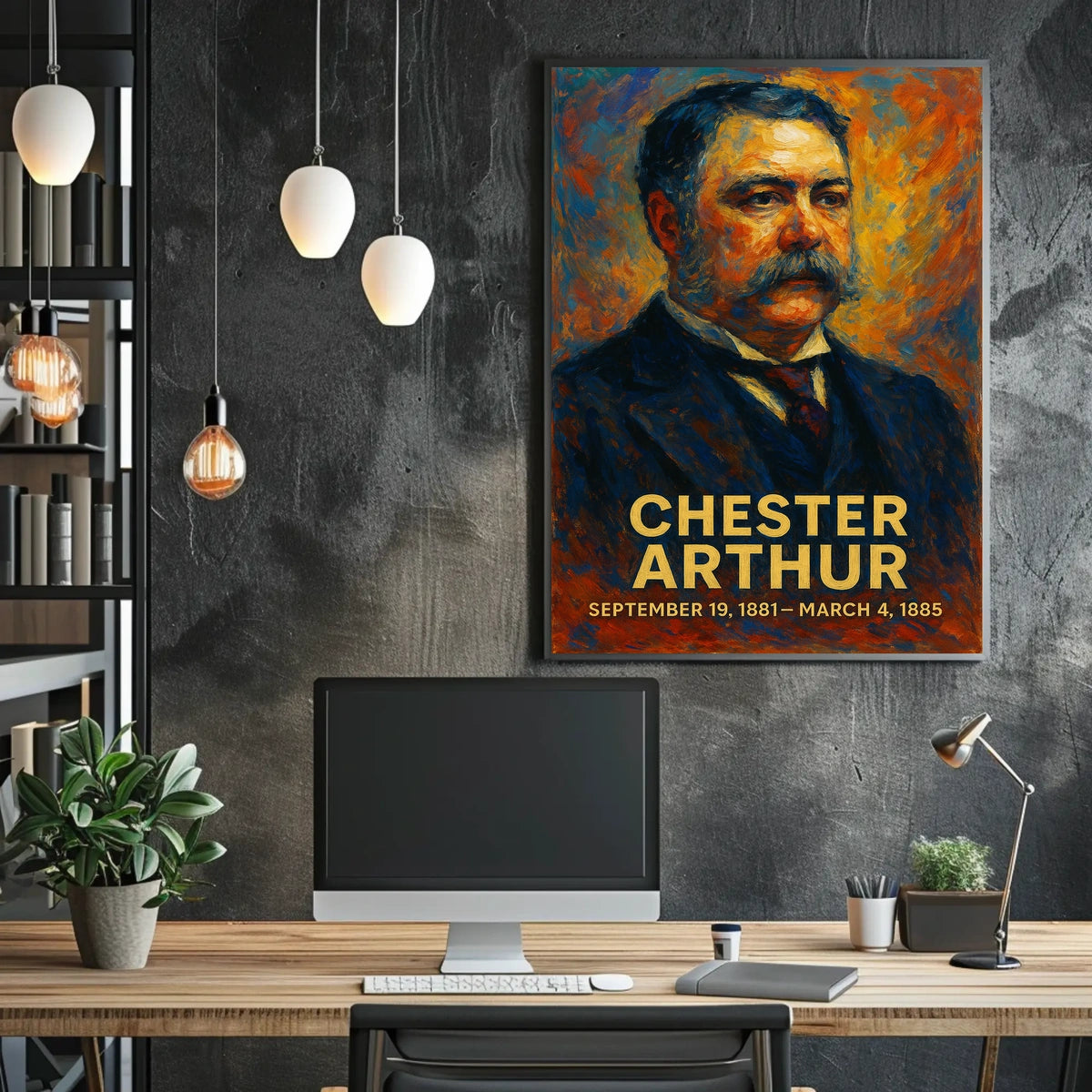 Chester Arthur Poster
