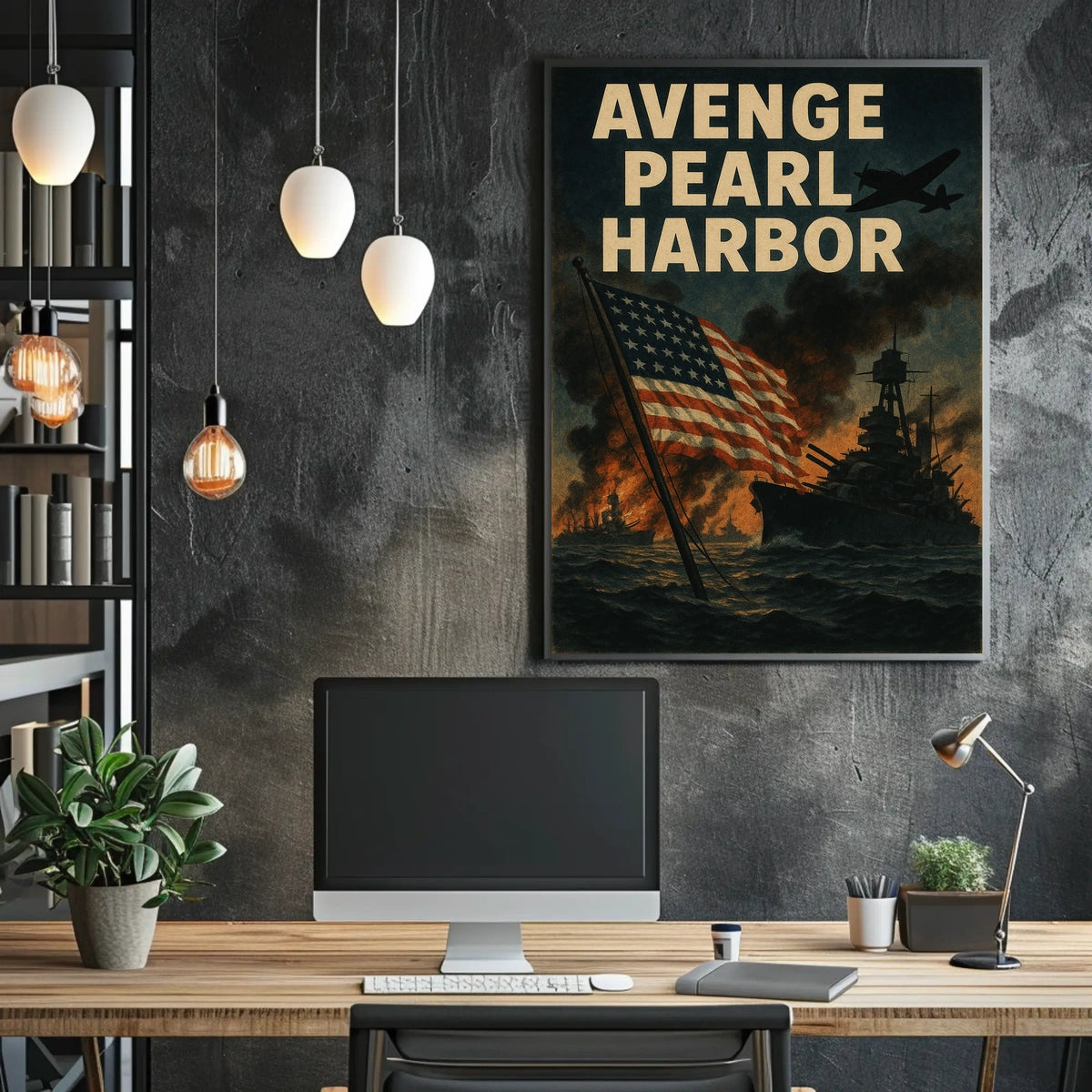 Avenge Pearl Harbor Poster