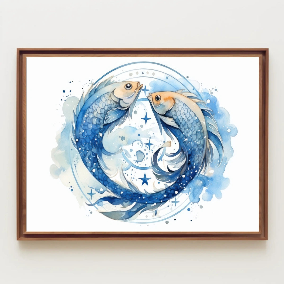 Celestial Pisces Poster