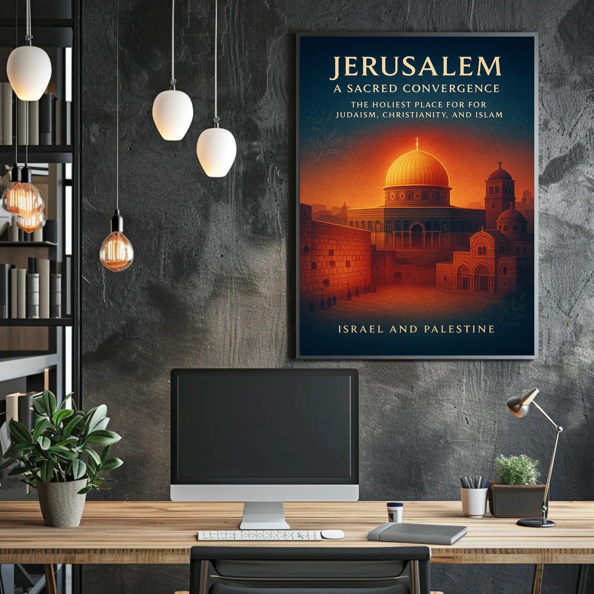Jerusalem Sacred Harmony: Cultural or Heritage Poster
