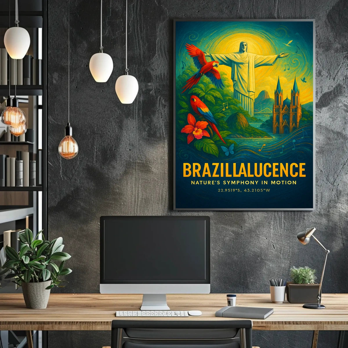 Brazillalucence Natures Symphony in Motion Poster