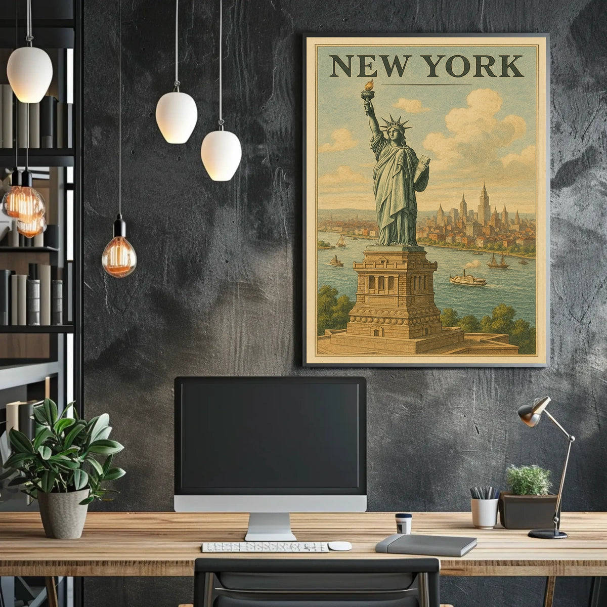 Iconic New York Poster