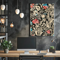 Floral Elegance Wall Art Print for Home Decor