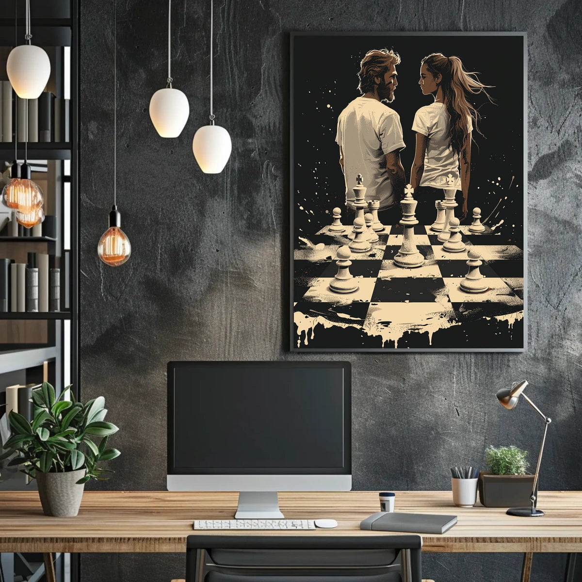 The Chess Game Of Life Poster