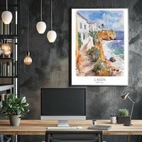 Lagos Portugal Scenic View Travel Poster PosterGoat
