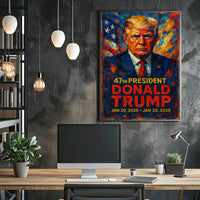 Donald Trump Visionary American Spirit Poster