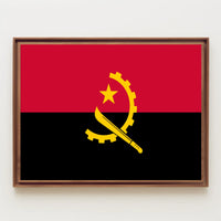 Angola Flag Poster