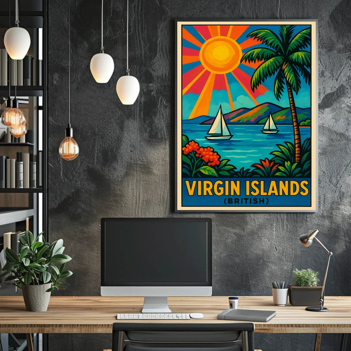 Virgin Islands (British) Travel Poster