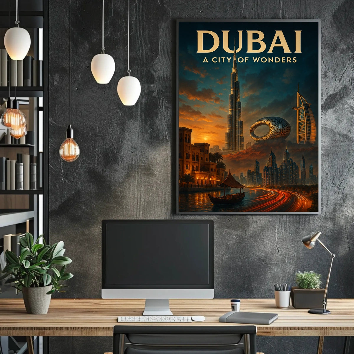 Dubai A City of Wonders Poster