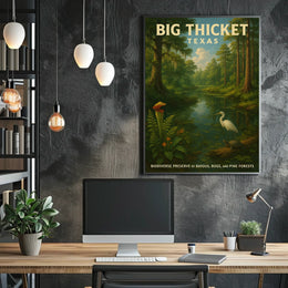 Big Thicket Texas Poster