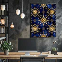 Celestial Elegance Art Print: Space or Astronomy Poster