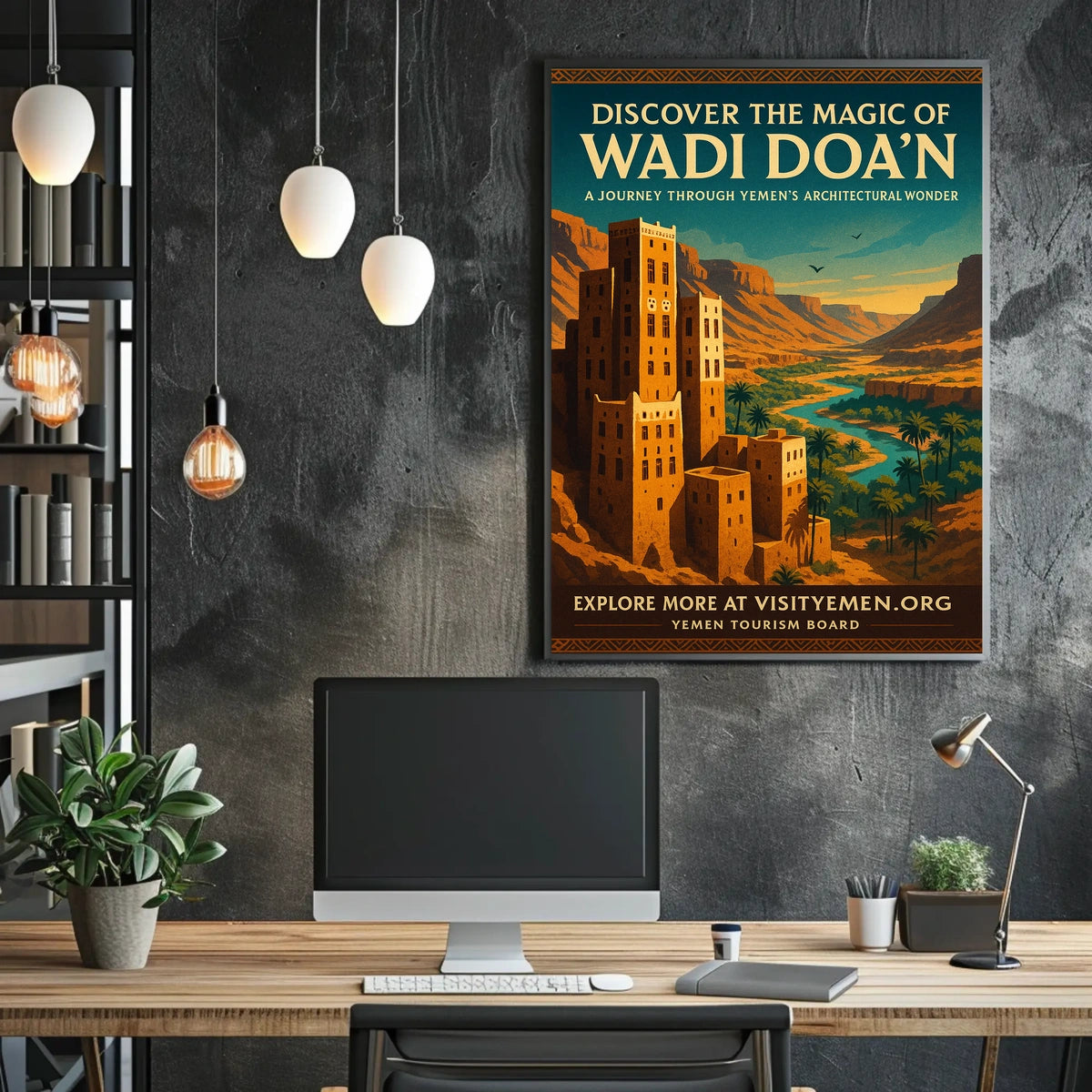 Discover The Magic Of Wadi DoaN Poster