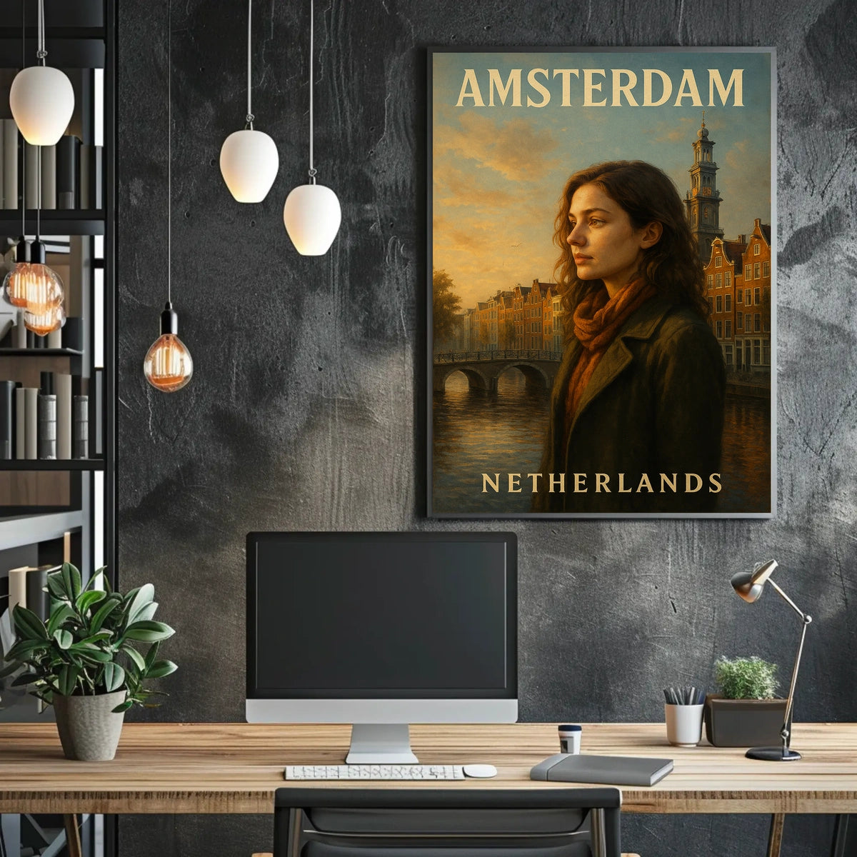Amsterdam Serenity Poster