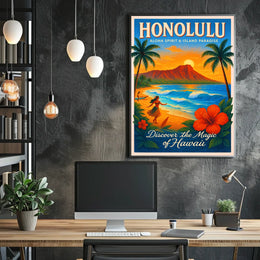 Discover the Magic of Hawaii Poster
