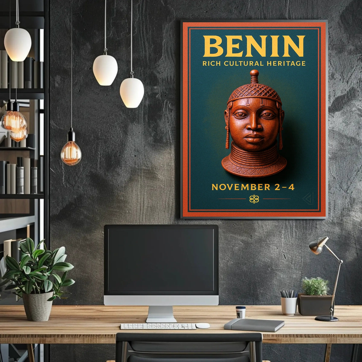 Benin Cultural Celebration Poster