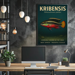 Kribensis The Peaceful Cichlid Poster PosterGoat