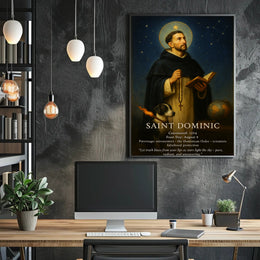 Saint Dominic Poster PosterGoat