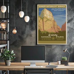 Zion National Park Ranger Programs Poster