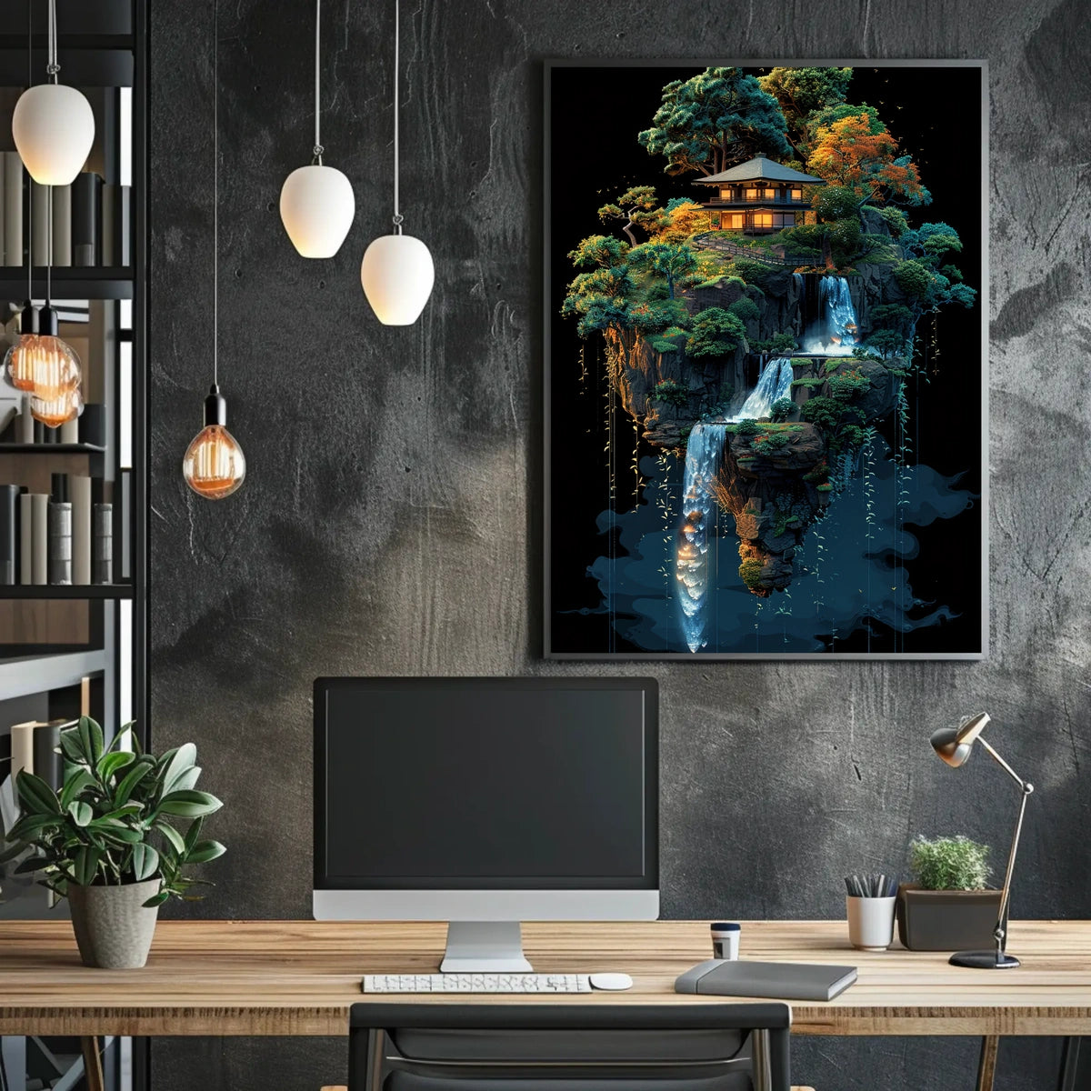 Tranquil Oasis in the Sky