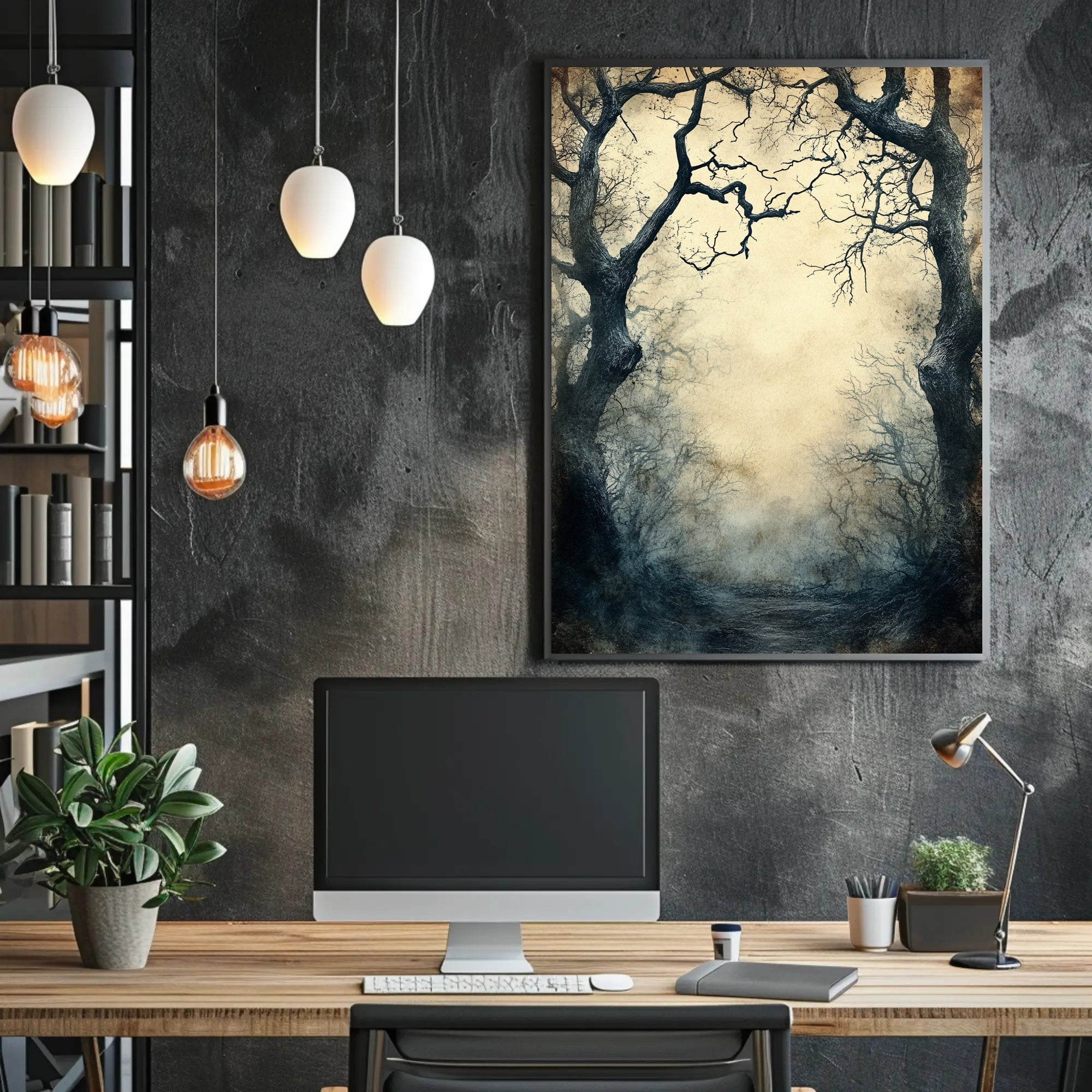 Enchanted Forest Pathway Poster