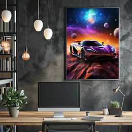 Cosmic Drive Poster PosterGoat