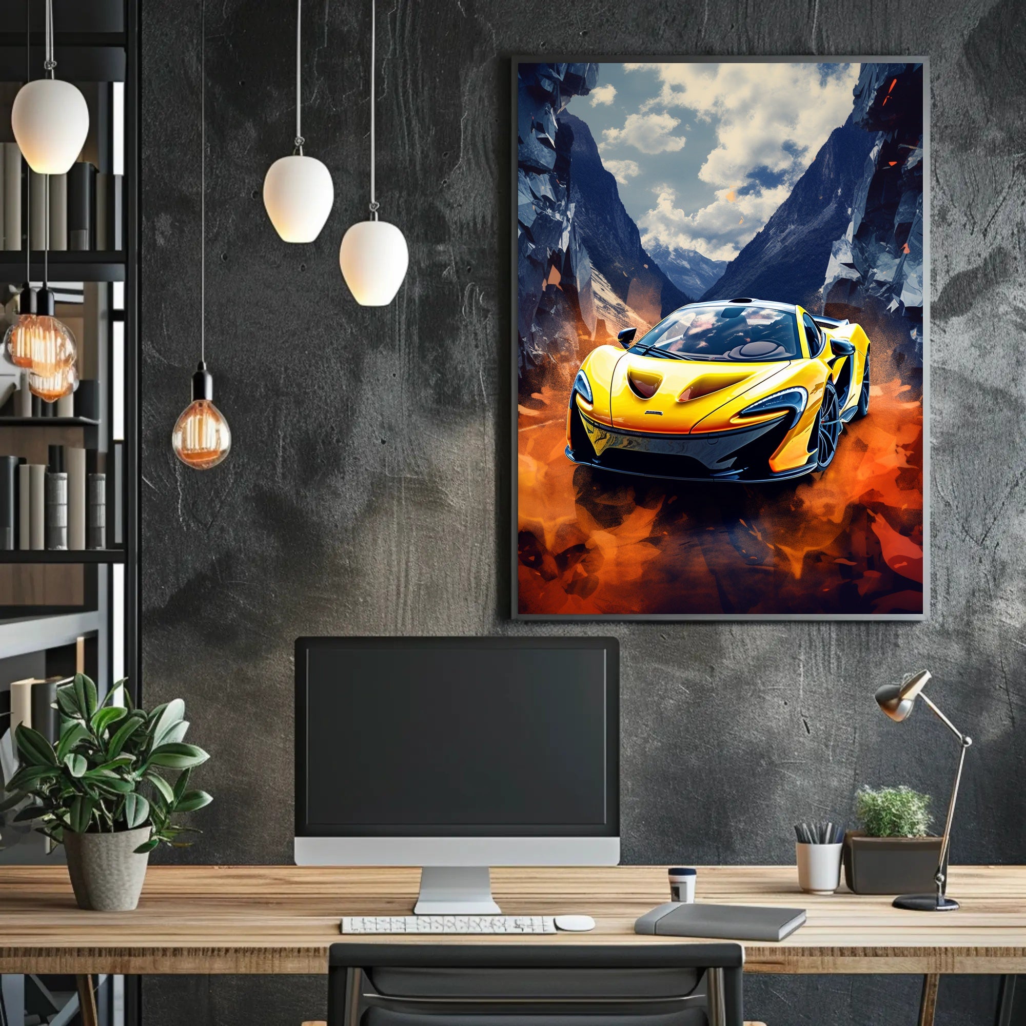 Thrill of the Drive Poster PosterGoat