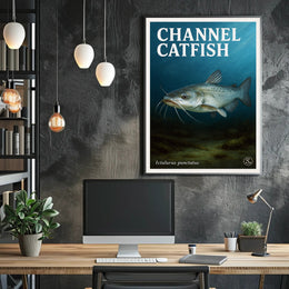 Channel Catfish Poster PosterGoat