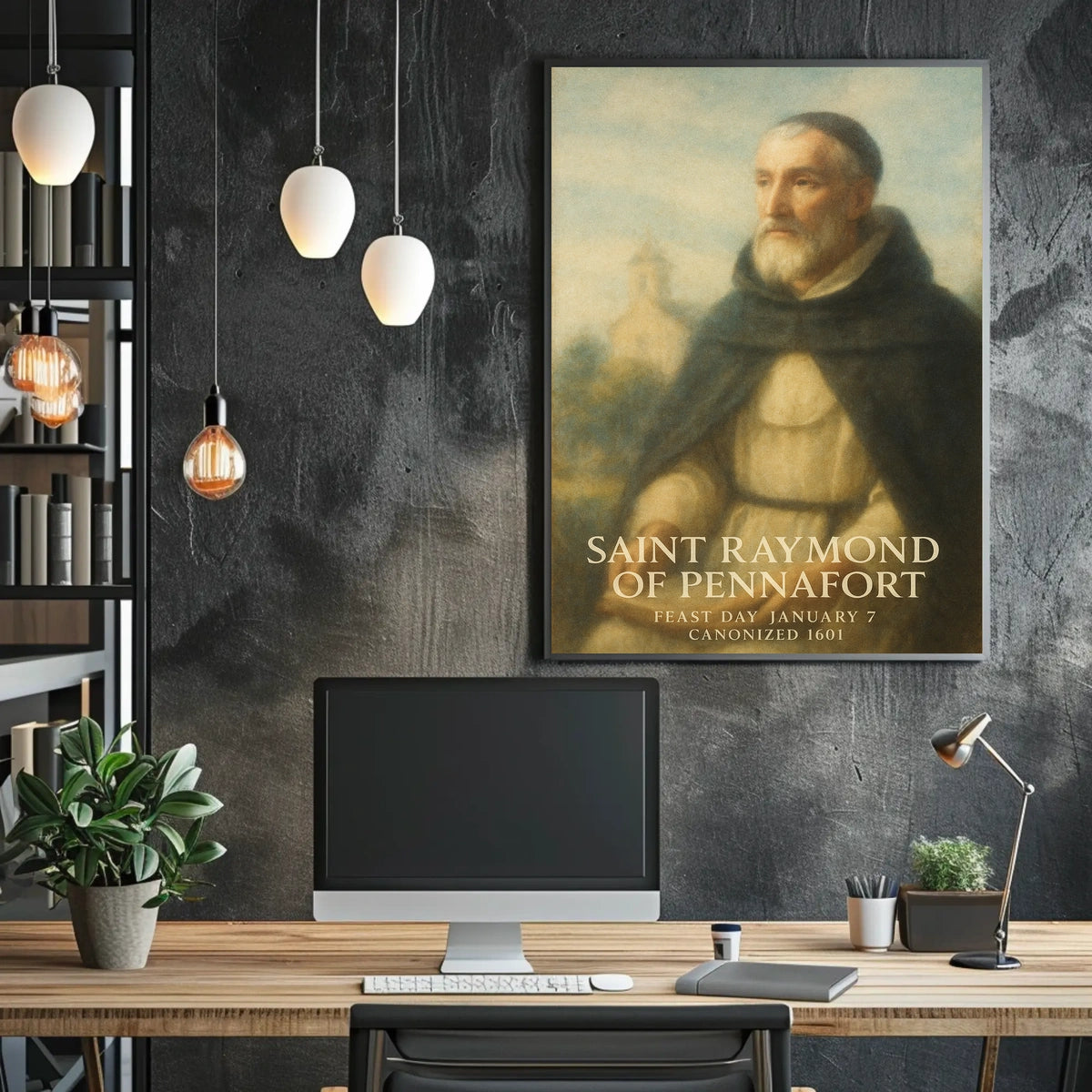 Saint Raymond Of Peñafort Poster
