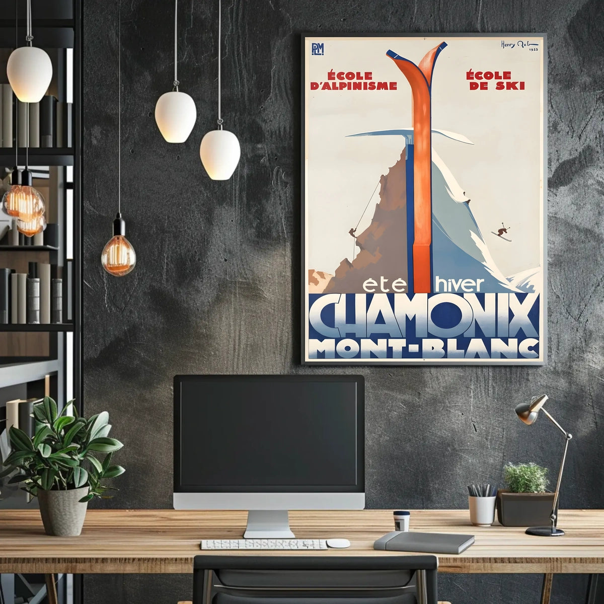 Chamonix Mont-Blanc Adventure Poster