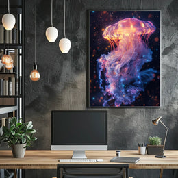 Enchanted Jellyfish Poster