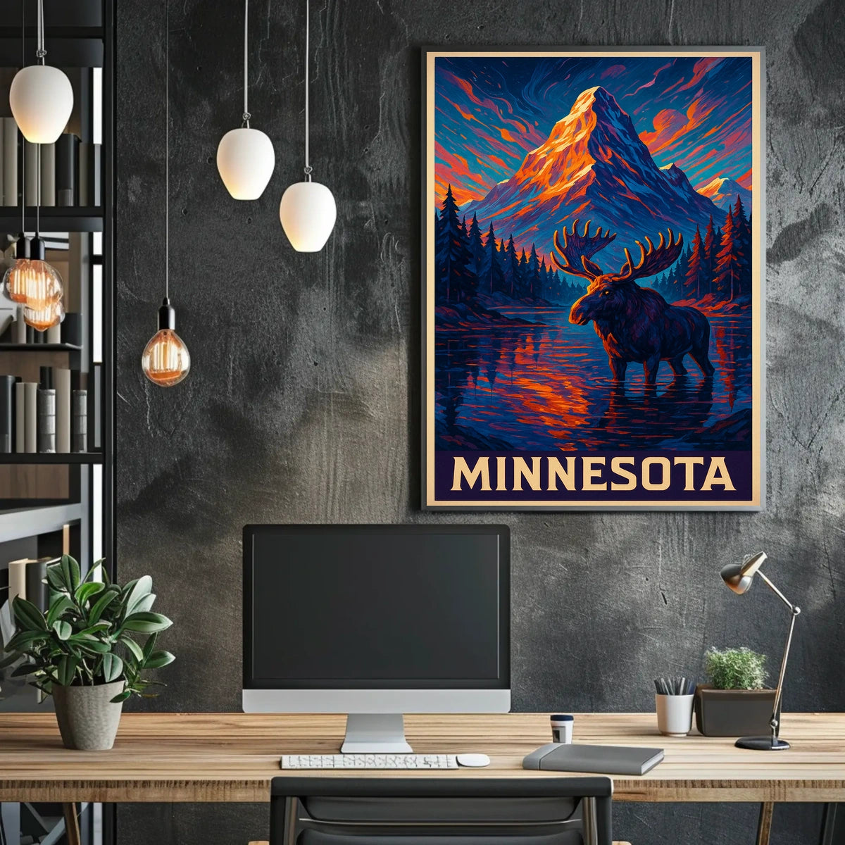Majestic Minnesota Poster
