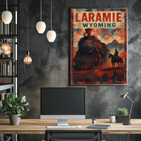 Laramie, Wyoming Poster