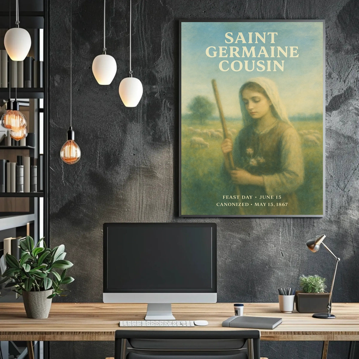 Saint Germaine Cousin Poster