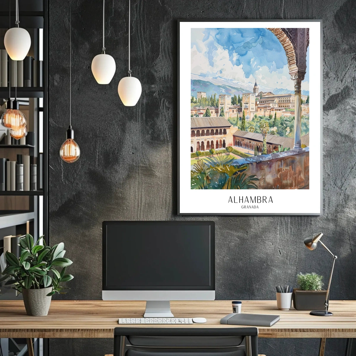 Alhambra Granada Poster