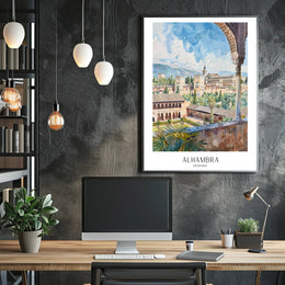 Alhambra Granada Poster