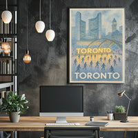Winter in Toronto Poster