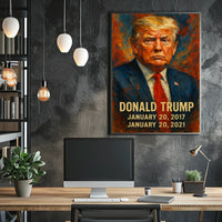Donald Trump Presidential Term Poster