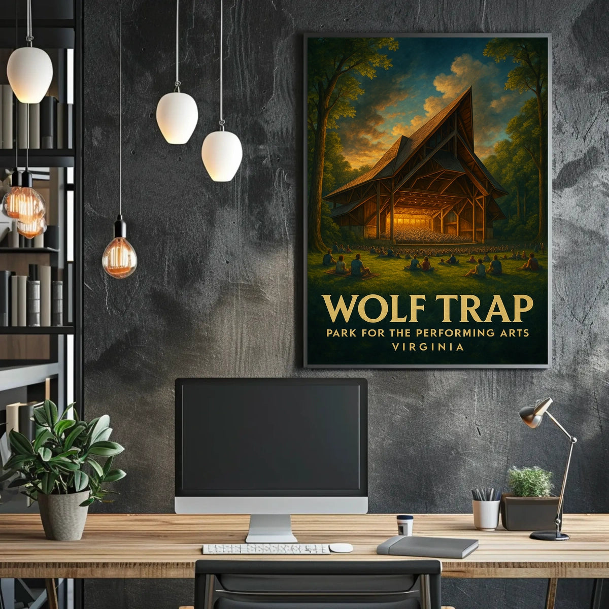 Wolf Trap Park For The Performing Arts Poster