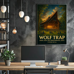 Wolf Trap Park For The Performing Arts Poster